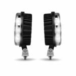 4.5" Radiant Series Round LED Work Lamps with Maximum Light Output (Pair) - Combination Spot & Flood Beam | 4300 Lumens (Each) - Image 5