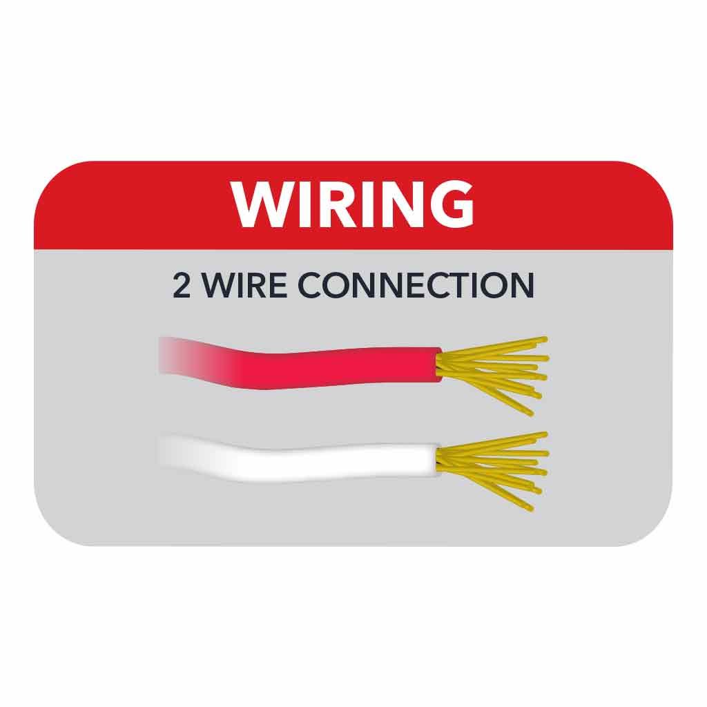 TLED-U102_WIRING 4.5" Radiant Series Round LED Work Lamps with Maximum Light Output (Pair) - Combination Spot & Flood Beam | 4300 Lumens (Each) - Image 8