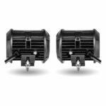 4" Cube LED Work Lamps with Red Strobe Function (Pair) - Spot Beam | 1800 Lumens (Each) - Image 5