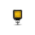 2" Mini Square Spot LED Work Lamp - Amber Lens | 1300 Lumens-TLED-U109