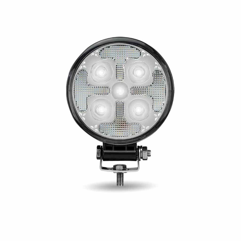 4.5" Round LED Work Lamp with Strobe Function - Spot Beam | 1800 Lumens-TLED-U114 4.5" Round LED Work Lamp with Strobe Function - Spot Beam | 1800 Lumens-TLED-U114