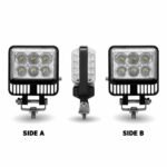 Double Face Radiant Series LED Work Lamp with Maximum Light Output - Spot & Flood Combination | 2200 Lumens - Image 7