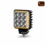4.25" Square LED Work Lamp with Strobe Function - Spot Beam | 3500 Lumens - Image 5