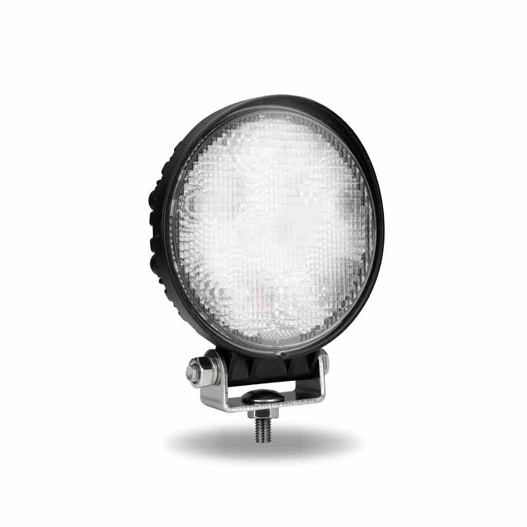 TLED-U1_ANGLE_ON 4.5" Value Series Round LED Work Lamp - Flood Beam | 900 Lumens - Image 4