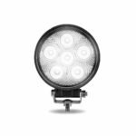 5" Round LED Work Lamp - Flood Beam | 4200 Lumens - Image 2