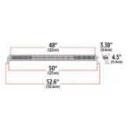 42" Double Row LED Light Bar - Combination Spot & Flood Beam | 24000 Lumens - Image 4