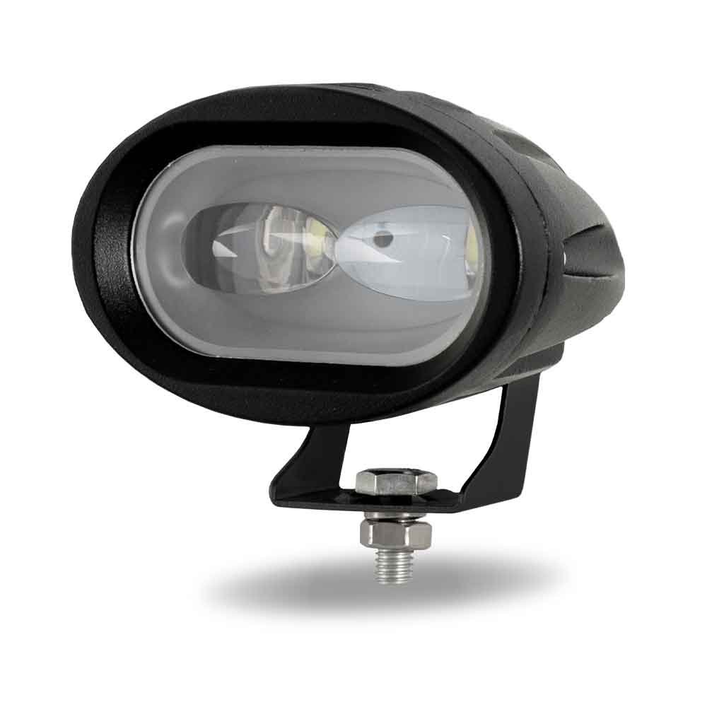 TLED-U8WG_ANGLE_OFF Dual Color Series White/Green LED Heavy Duty Work Lamp with Dual Color Function - Spot Beam | 1000 Lumens - Image 6