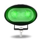 Dual Color Series White/Green LED Heavy Duty Work Lamp with Dual Color Function - Spot Beam | 1000 Lumens - Image 4
