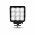 4" Value Series Square LED Work Lamp - Flood Beam | 1600 Lumens - Image 2