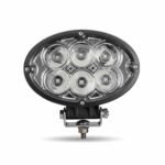6" Oval High Powered LED Work Lamp - Spot Beam | 45°0 Lumens-TLED-U9
