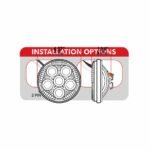 Legacy Series Black LED Work Lamp for 4411 Replacement - Spot Beam | 2000 Lumens - Image 3
