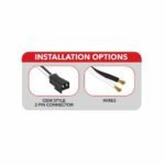 5" Legacy Series Chrome/Black Round LED Work Light with Sleek Housing & 4 Position Visor - Spot Beam | 2000 Lumens - Image 4