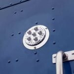 4" Legacy Series Flange Mount Chrome Round LED Work Light - Spot Beam | 2000 Lumens - Image 2