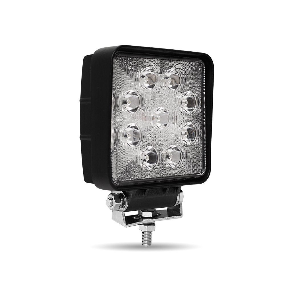 TLED-VU3_ANGLE_OFF 4.5" Value Series Square LED Work Lamp - Spot Beam | 2200 Lumens - Image 2
