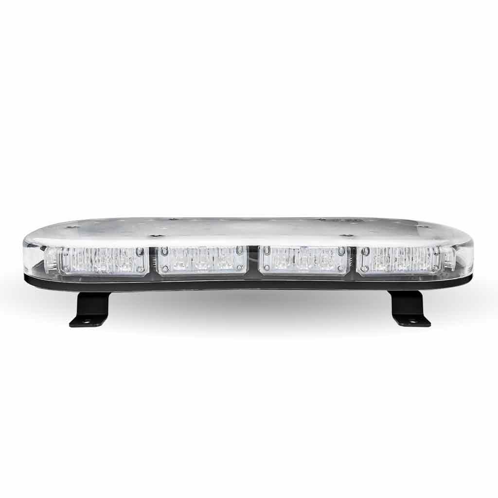 14" Class 1 Light Bar Permanent Bracket Mount LED Warning Light - 36 Flash Patterns-TLED-W17