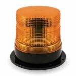 Beacon Medium Profile Permanent Mount LED Warning Light - Amber | 1 Flash Pattern-TLED-W1