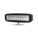 6" Rectangle LED Work Lamp with Strobe Function - Spot Beam | 1400 Lumens-TLED-W4