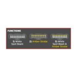 6" Rectangle LED Work Lamp with Strobe Function - Spot Beam | 1400 Lumens - Image 4