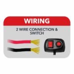 11" Light Bar Permanent Mount LED Warning Light - Switch & Button Controller | 3 Flash Patterns - Image 8