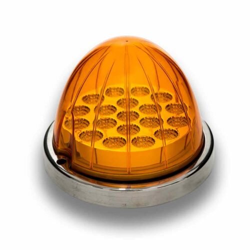 Amber Clearance & Marker Watermelon LED Light - 19 Diodes-TLED-WA
