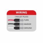 Amber Clearance & Marker Watermelon LED Light - 19 Diodes - Image 3