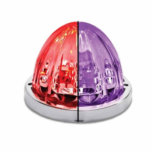 Turn & Tail to Purple Auxiliary Star-Burst Watermelon LED Light - 19 Diodes-TLED-WTRP
