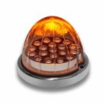 Amber Clearance & Marker to Blue Auxiliary Watermelon LED Light - 19 Diodes - Image 3