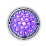 Amber Clearance & Marker to Purple Auxiliary Watermelon LED Light - 19 Diodes - Image 7