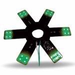 8" Green Auxiliary Star LED Light for 15" Donaldson/Vortox Air Cleaners - 24 Diodes-TLED-X1G