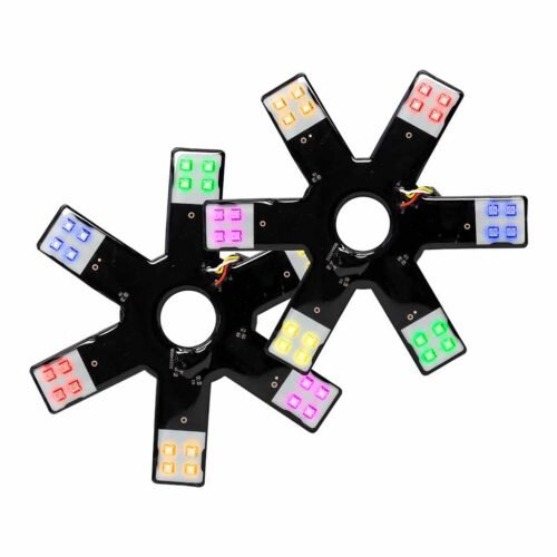 8" RGB Multi-Color Auxiliary Star LED Light Kit - 24 Diodes-TLED-X1RGB