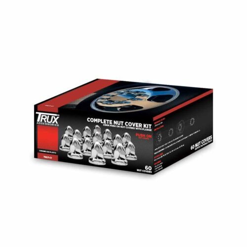 Complete Nut Cover Kit - 33mm Push On Nut Covers with Flange - 60 Nut Covers-TNUT-C1