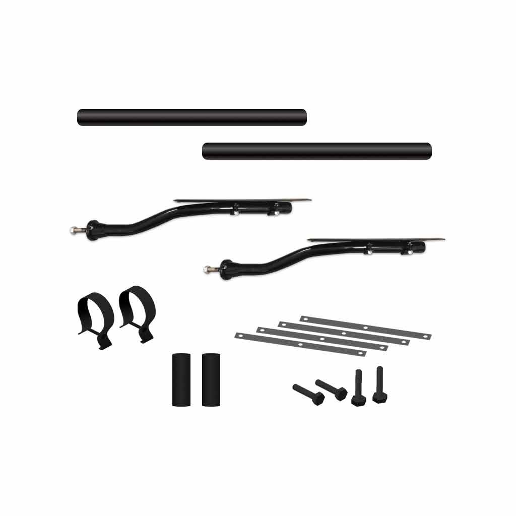 66" Poly Half Tandem Fenders & Mounting Kit-TRX-SPC18