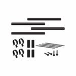 76" Poly Single Axle Fenders & Mounting Kit-TRX-SPC19