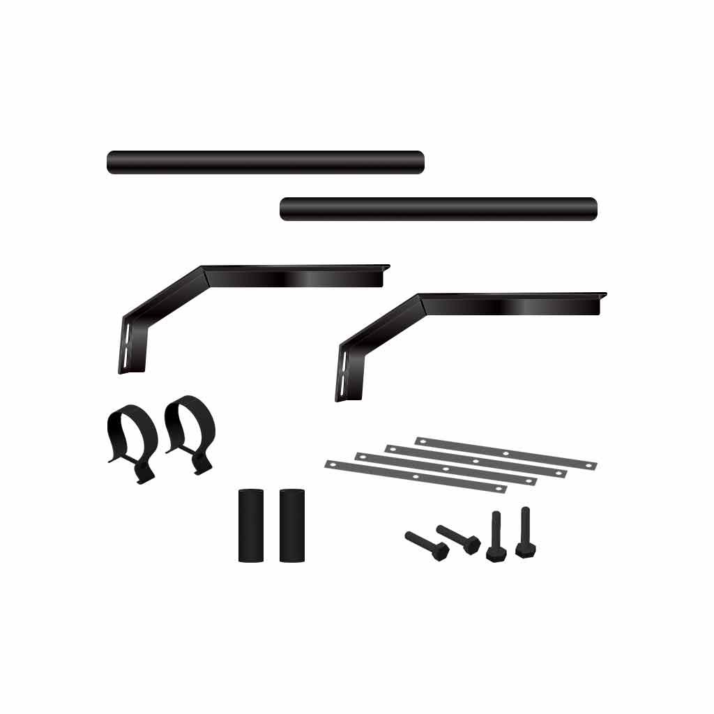 TRX-SPC35_MOUNTINGKIT 66" Poly Half Tandem Fenders & Mounting Kit - Image 2