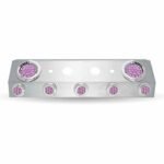 Dual LED Air Line Box - 4" & 2" LEDs (Clear Lens) | Stainless Steel - Image 4
