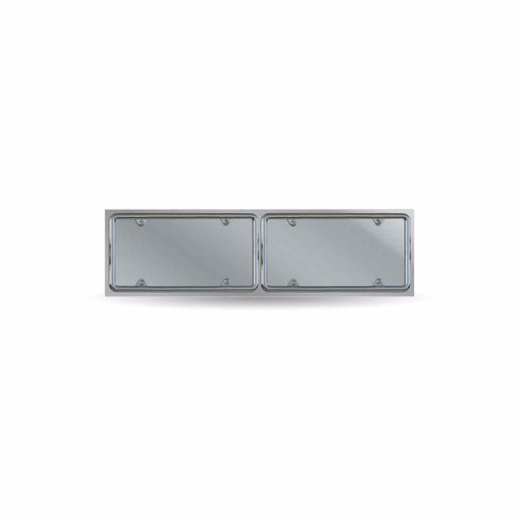 License Plate Holder - Double Plate | Stainless Steel-TU-1715 License Plate Holder - Double Plate | Stainless Steel-TU-1715