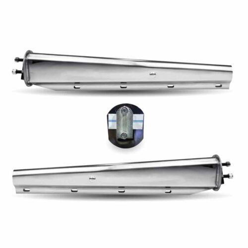 30" Mud Flap Hangers - 2 1/2" Bolt Spacing | Stainless Steel-TU-9214