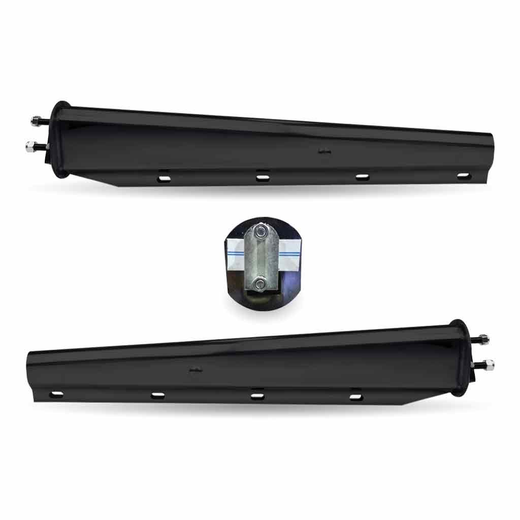 30" Mud Flap Hangers - 1 1/8" Bolt Spacing | Painted Steel-TU-9225
