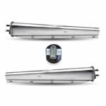 30" Mud Flap Hangers - 2 1/2" Bolt Spacing | Chrome Steel-TU-9232
