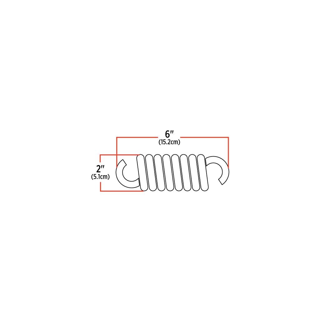 TU-9248_TECH 6" Replacement Spring - Steel - Image 2