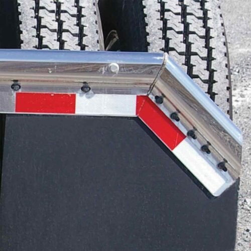 Angled Reflector Strip with 3M Reflector - Aluminum-TU-9250