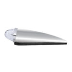 Chrome Die Cast Torpedo Cab Light With Watermelon Glass Lens & 1156 Bulb - Clear - Image 5