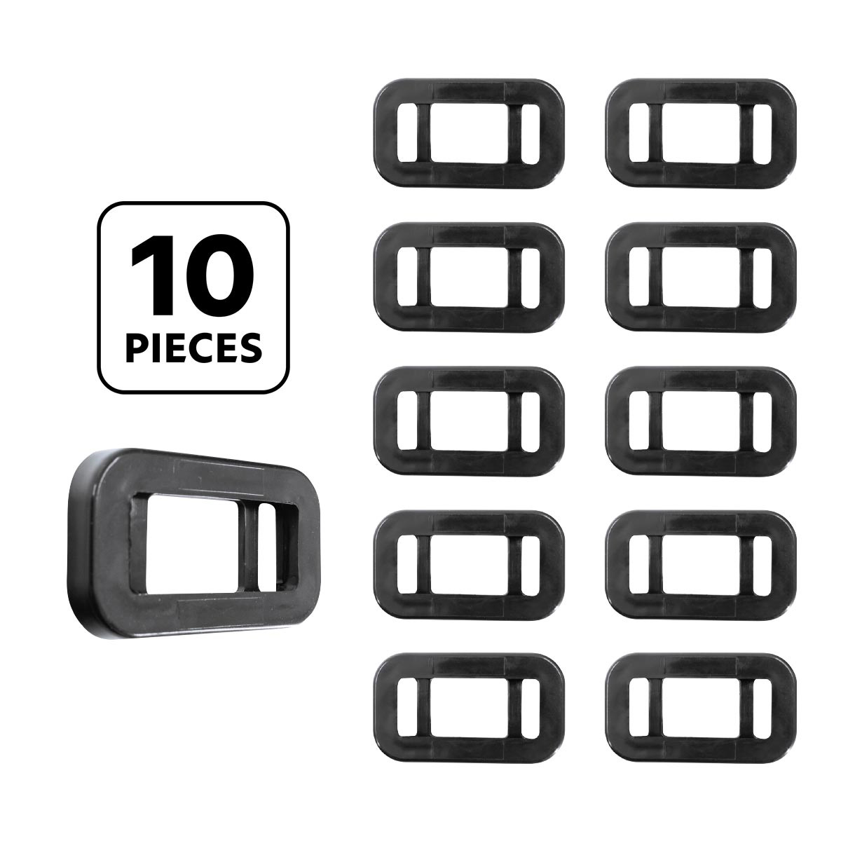 Mini Rectangular Grommet (10Pcs)31510P10