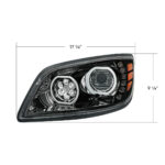 High Power 10 LED Blackout Headlight For 2005-2021 Hino 238/258/268/338-Driver - Image 6