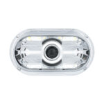 Full LED Projector One-Piece Style Chrome Headlight For Dual 5-3/4" Headlight Housing35924