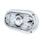 Full LED Projector One-Piece Style Chrome Headlight For Dual 5-3/4" Headlight Housing - Image 6