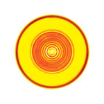9 LED 2-1/2" Round GloLight (Clearance/Marker) - Amber LED/Amber Lens (Bulk)