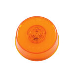 6 LED 2" Round GloLight (Clearance/Marker) - Amber LED/Amber Lens (Kit) - Image 4