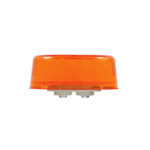 6 LED 2" Round GloLight (Clearance/Marker) - Amber LED/Amber Lens (Kit) - Image 5