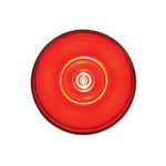 6 LED 2" Round GloLight (Clearance/Marker) - Red LED/Red Lens (Kit) - Image 2